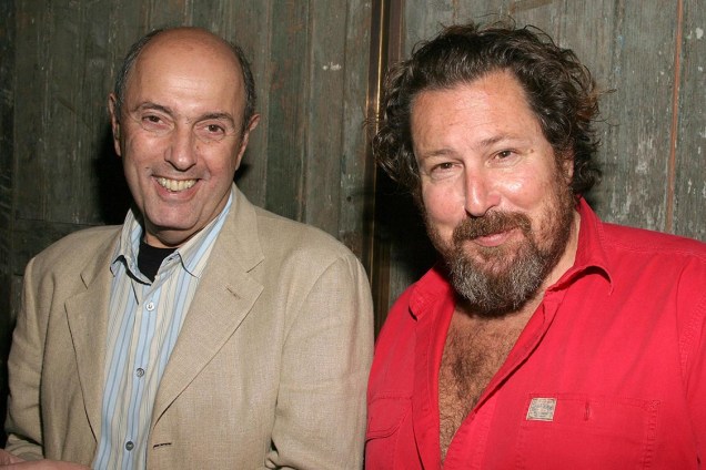Diretores Hector Babenco e Julian Schnabel comparecem ao Festival Tribeca de Cinema, pelo filme Carandiru - 2004