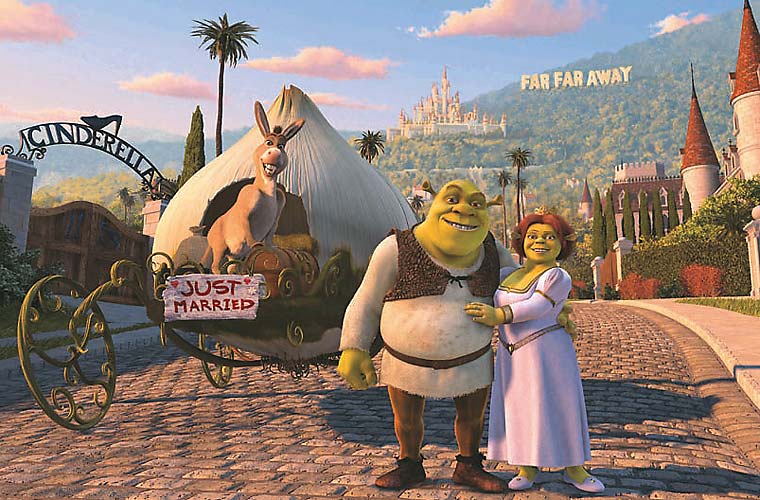 Uma das poucas animações blockbusters, Shrek 2 chegou à marca dos 902 milhões de dólares.