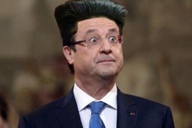 Salário do cabeleireiro do presidente francês François Hollande rende piadas na internet