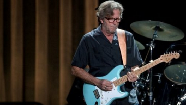 O cantor e guitarrista Eric Clapton
