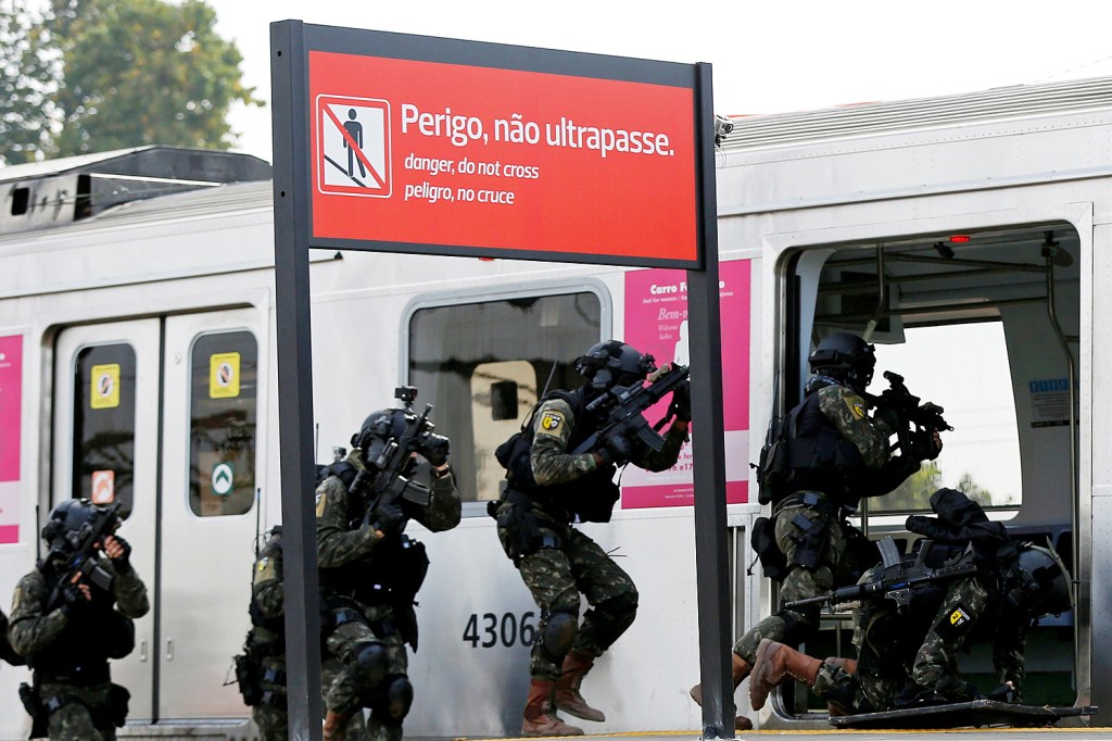 Forças de segurança que atuarão no Rio