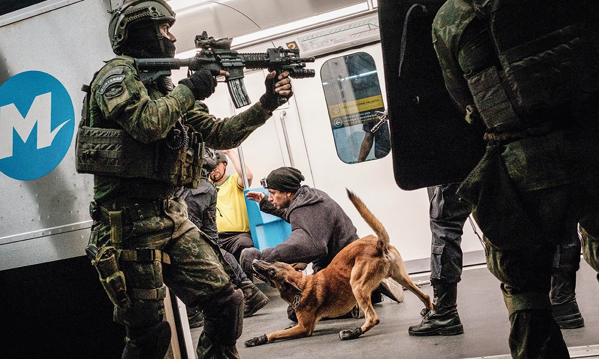 AMEAÇA Nível 4 - As forças de segurança simularam diversas situações de ataque terrorista durante os Jogos do Rio de Janeiro