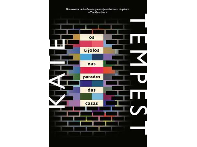 Capa do livro 'Os Tijolos nas Paredes das Casas', de Kate Tempest