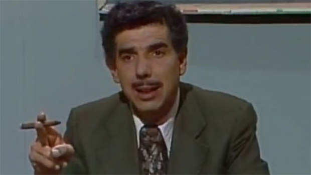 O ator Rubén Aguirre como o professor Girafales em 'Chaves'