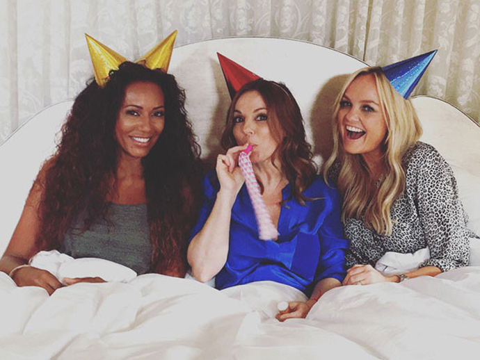 Mel B, Geri e Emma, das Spice Girls