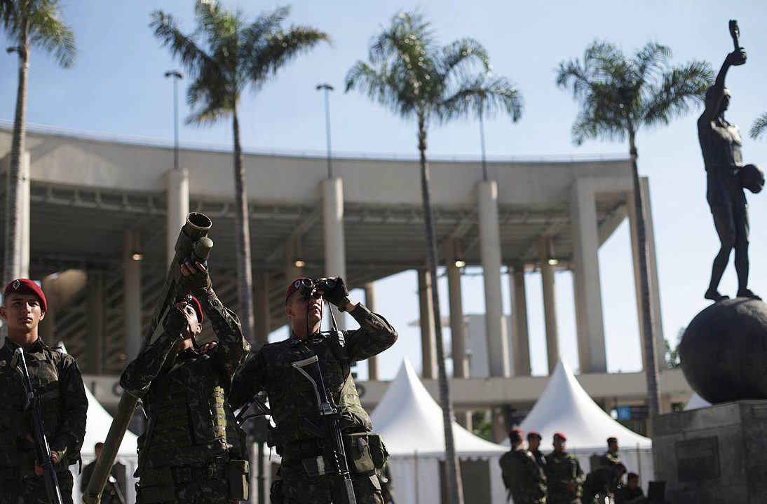 Exército faz treinamento para Olimpíada no Rio de Janeiro