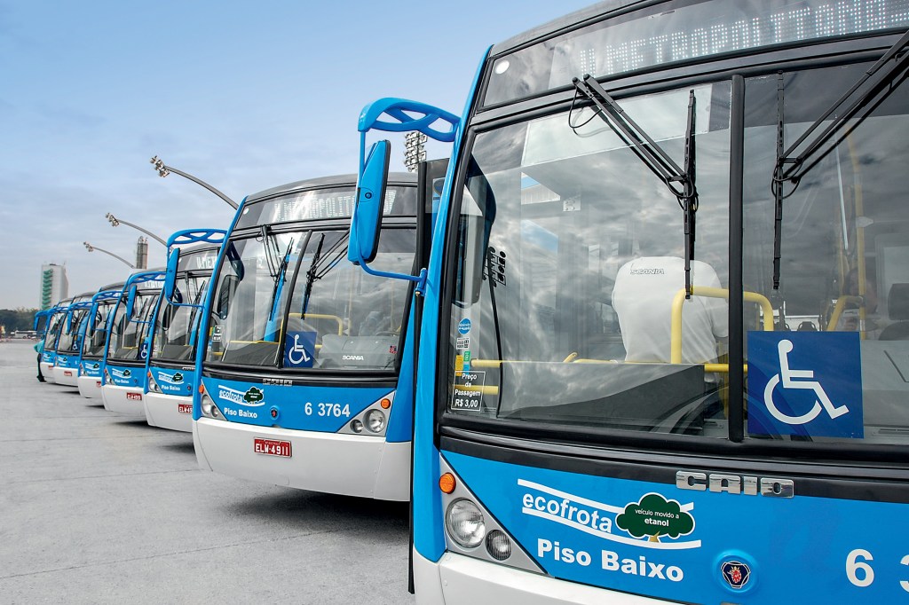 Ecofrota de ônibus da cidade de São Paulo