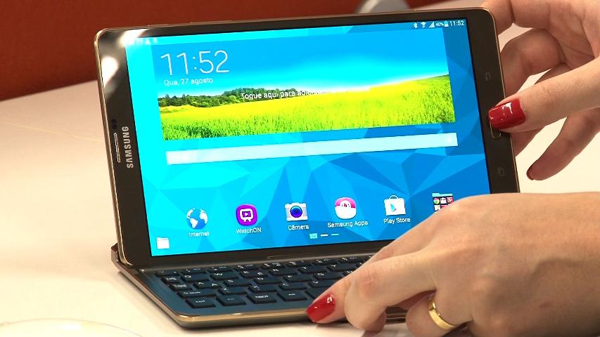 Novo tablet da Samsung aposta na sofisticação