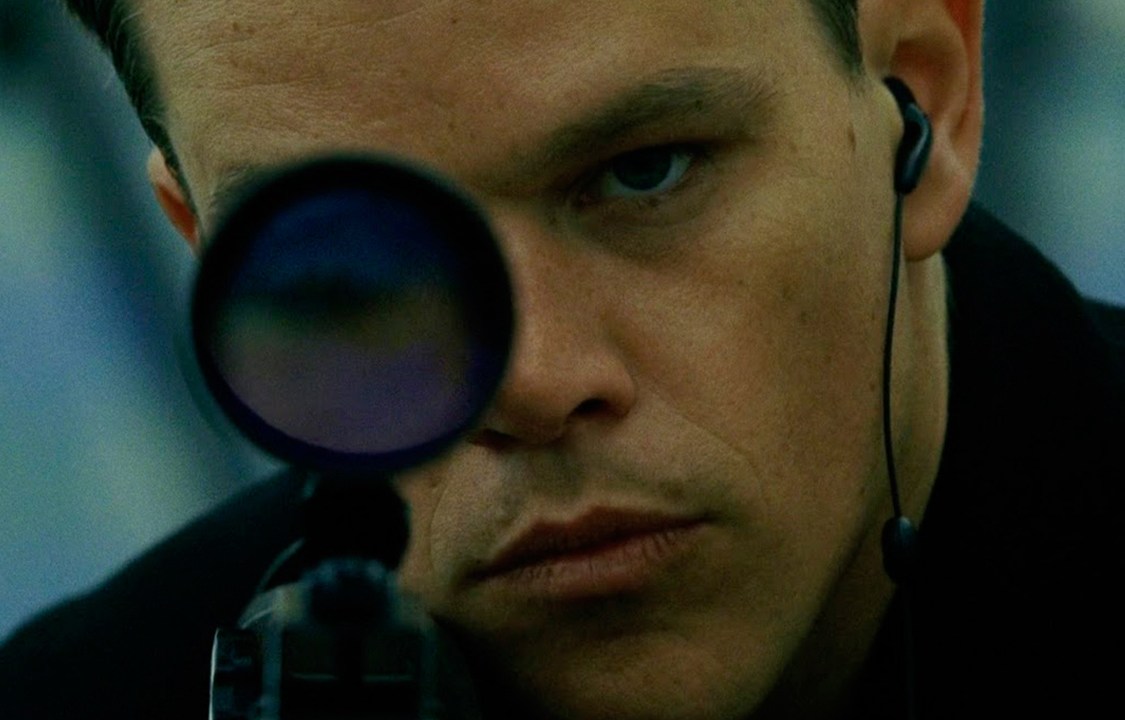 Jason Bourne (Matt Damon) no segundo filme da franquia, Supremacia Bourne