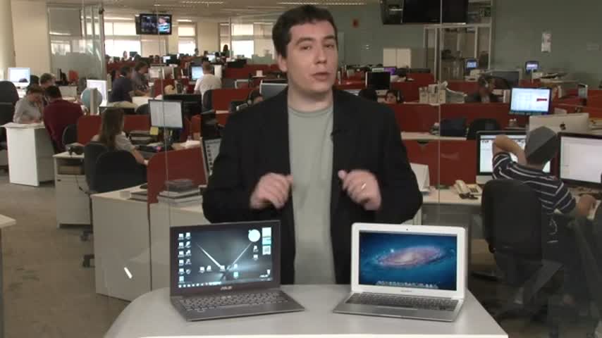 Comparação de ultrabooks