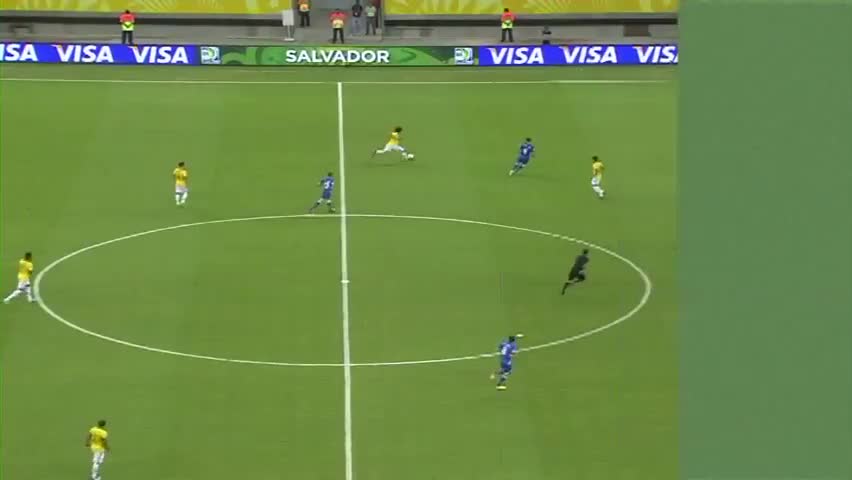 Confira os gols da partida Brasil x Itália na Arena Fonte Nova