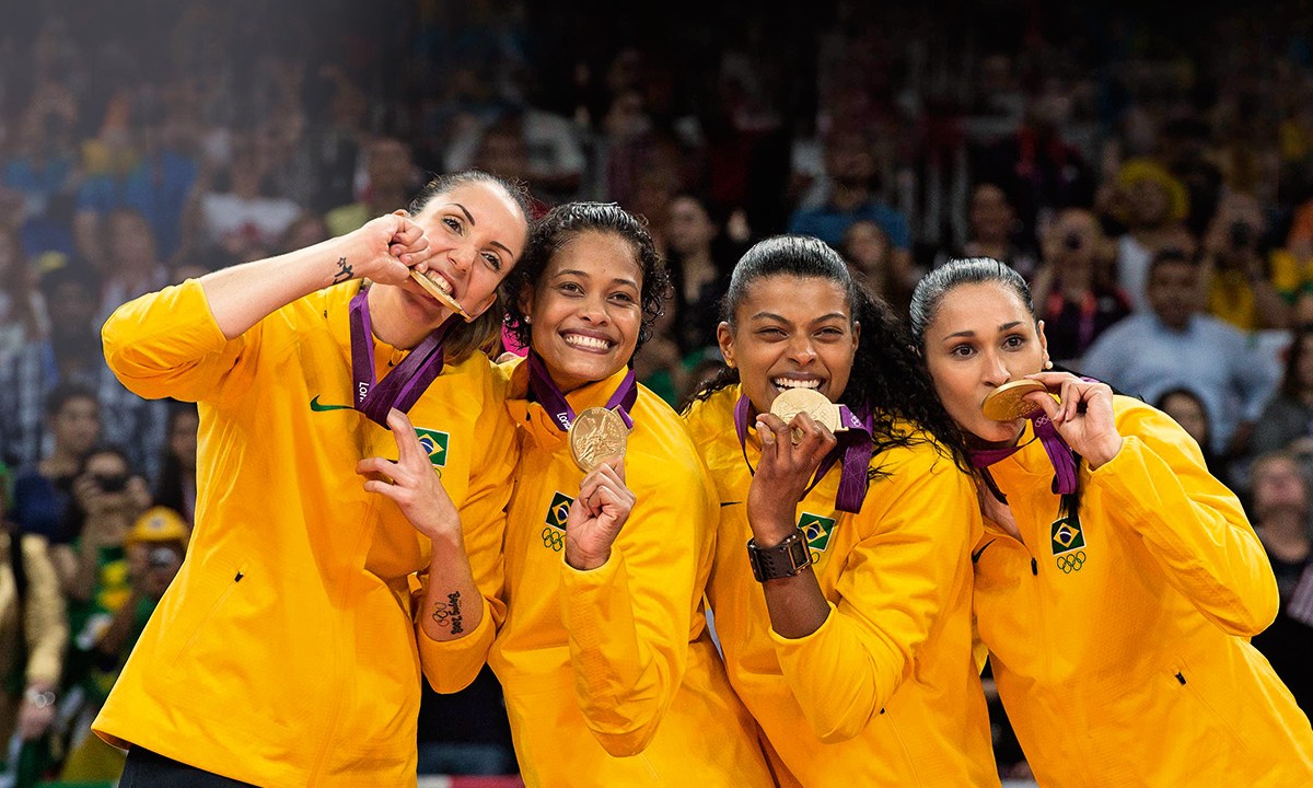 Seleção feminina de vôlei, bicampeã em Londres-2012