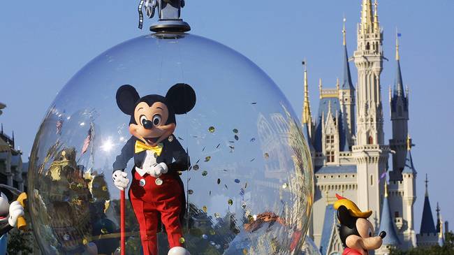 Parque Magic Kingdom da Disney em Orlando, nos Estados Unidos