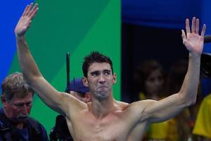 Michael Phelps publica foto da Olimpíada e diz sentir falta do Rio de Janeiro