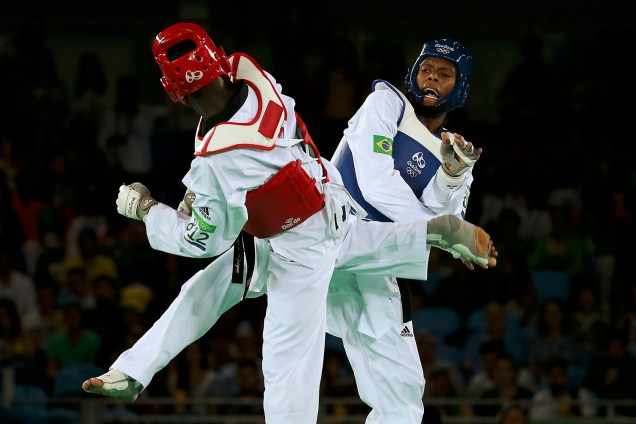 Brasileiro Maicon Siqueira é eliminado do Taekwondo nas quartas de final pelo nigeriano Issoufou Alfaga Abdoulrazak, na categoria acima de 80kg