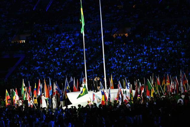 Cerimônia de abertura dos Jogos Olímpicos Rio 2016