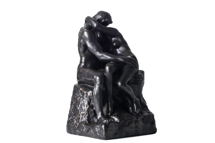 Obra 'O Beijo', de Auguste Rodin