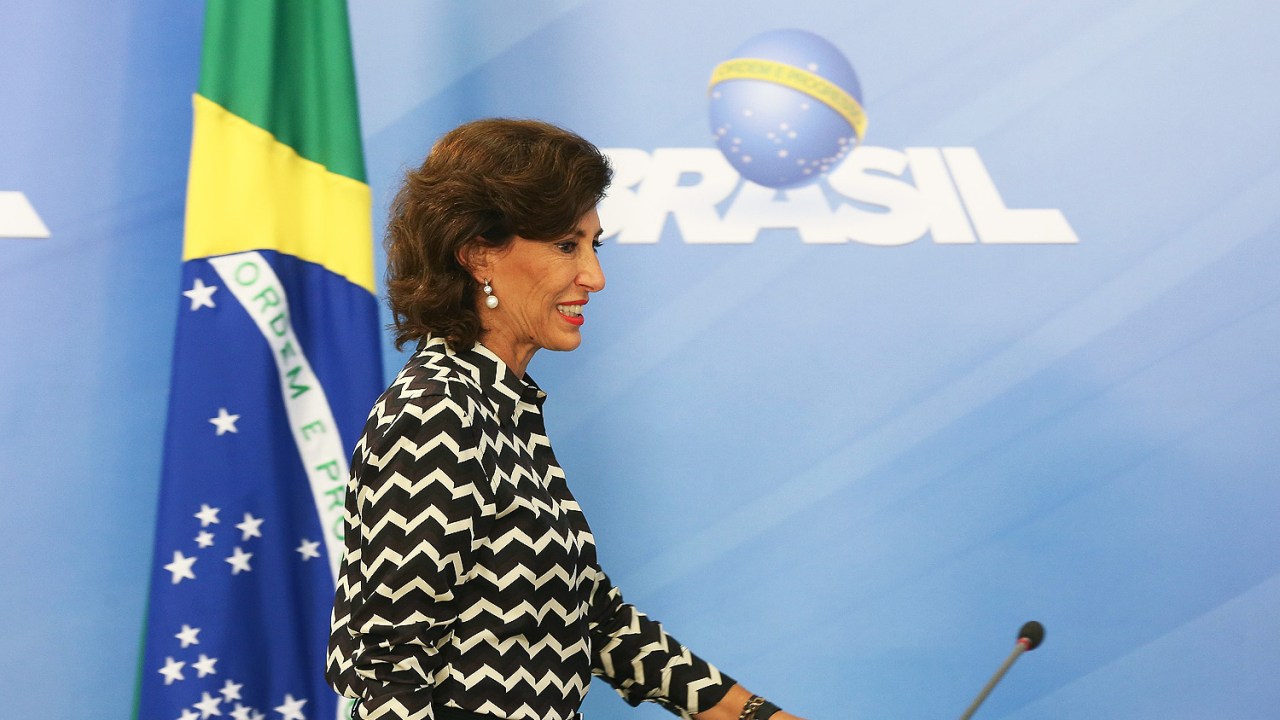 A presidente do BNDES, Maria Silvia Bastos Marques