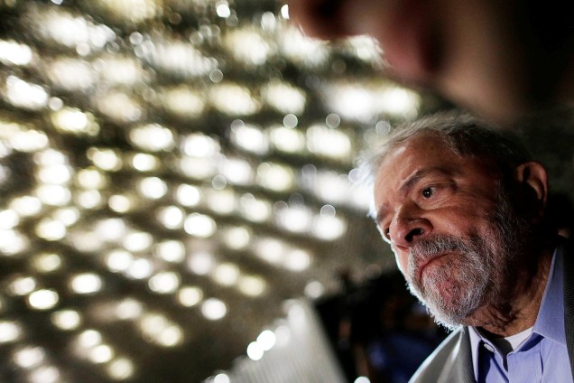 Brazil's former President Luiz Inacio Lula da Silva is pictured during a break of the final session of debate and voting on Brazil's suspended President Dilma Rousseff 's impeachment trial in Brasilia, Brazil, August 29, 2016. REUTERS/Ueslei Marcelino