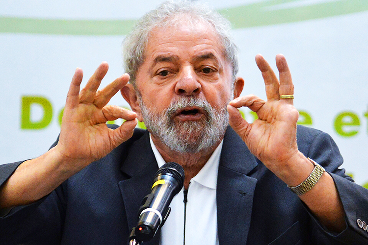 O ex-presidente Lula durante encontro em São Paulo (SP) - 29/07/2016