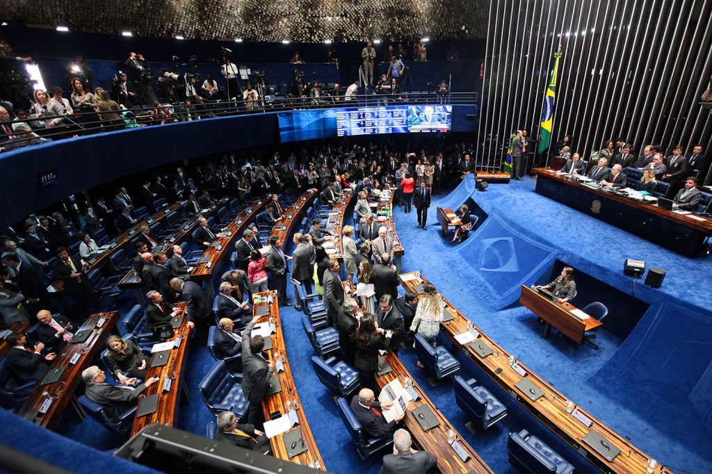 Sessão final de julgamento do processo de impeachment da presidente da República afastada Dilma Rousseff , por crime de responsabilidade - 31/08/2016