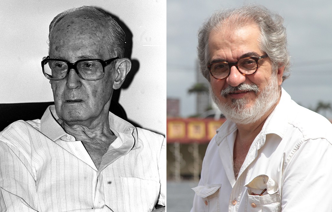 Poeta e escritor Carlos Drummond de Andrade e jornalista Geneton Moraes Andrade
