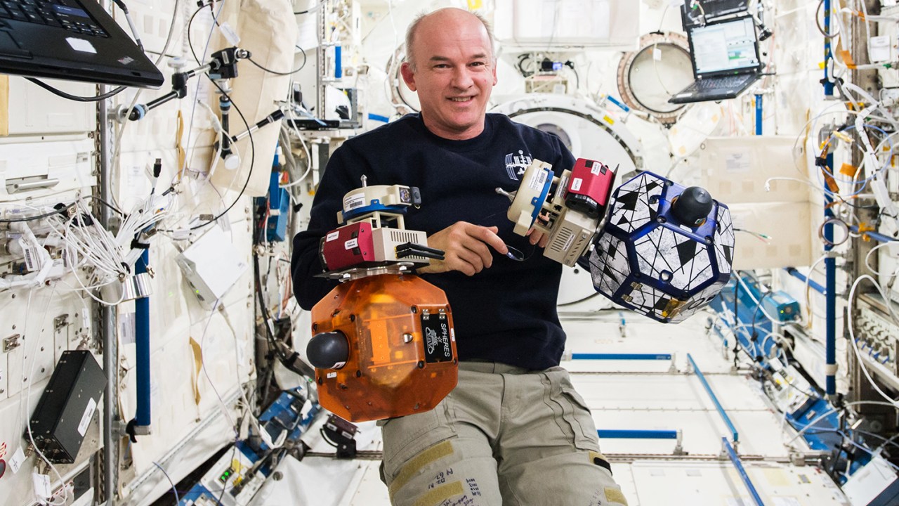 O astronauta americano Jeff Williams