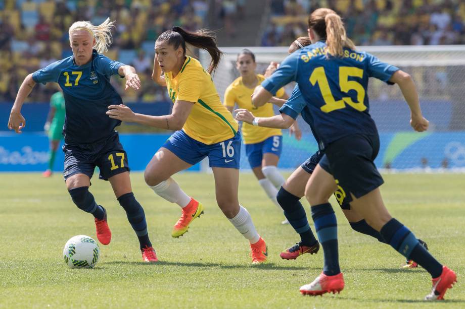 Seleção feminina é eliminada pela Suécia nos pênaltis no Maracanã