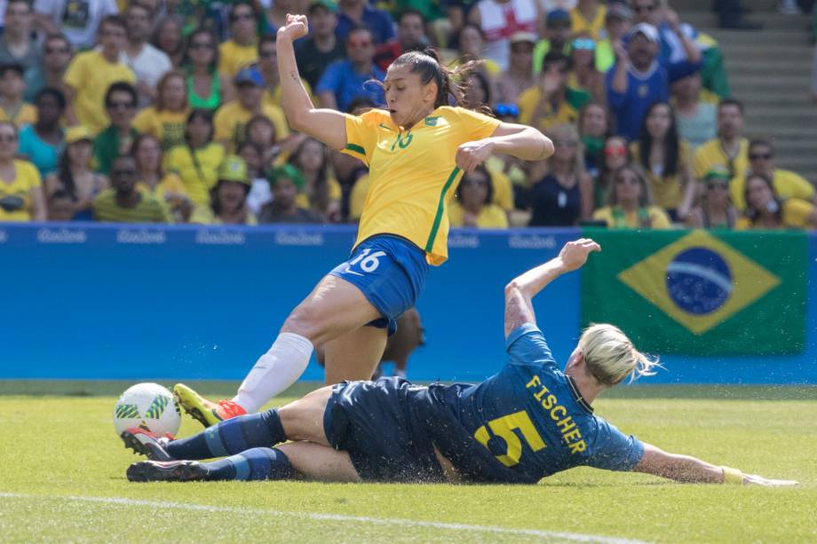 Seleção feminina é eliminada pela Suécia nos pênaltis no Maracanã