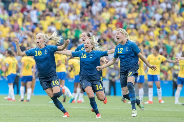 Seleção feminina é eliminada pela Suécia nos pênaltis no Maracanã