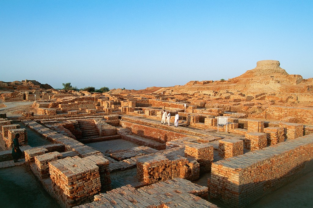 O sítio arqueológico de Mohenjo Daro, no Paquistão - 08/04/2014