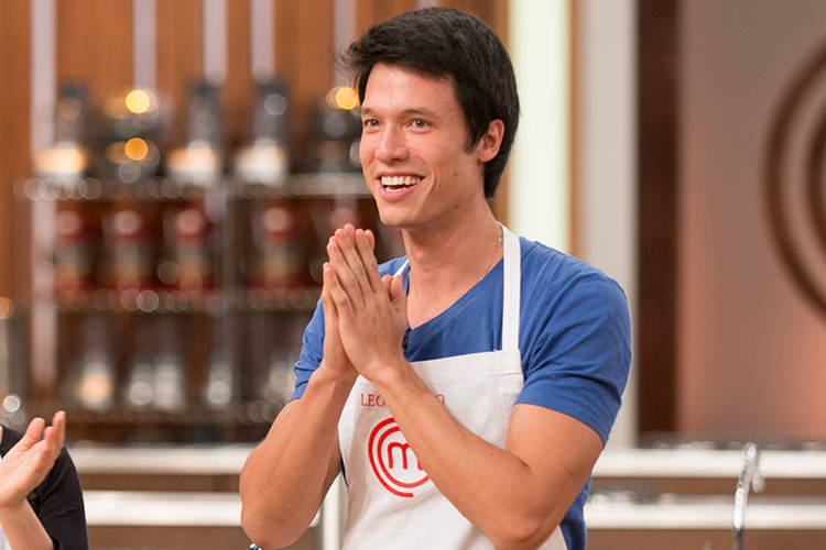 O finalista da terceira temporada do Masterchef Brasil, Leonardo Young