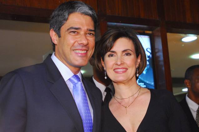 William Bonner e Fátima Bernardes, em 2009