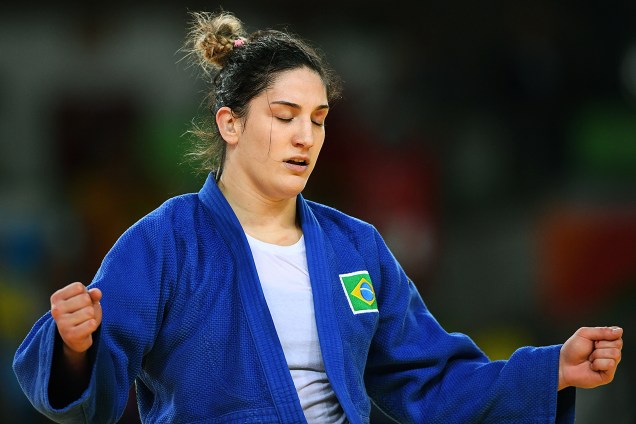 Judoca Mayra Aguiar derrota a cubana Yalennis Castillo e conquista medalha de bronze na Rio 2016 - 11/08/2016