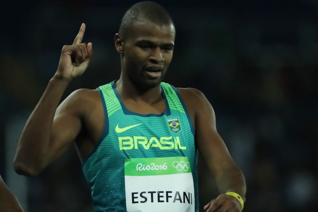 O brasileiro Hederson Estefani foi eliminado na fase classificatória dos 400m - 12/08/2016