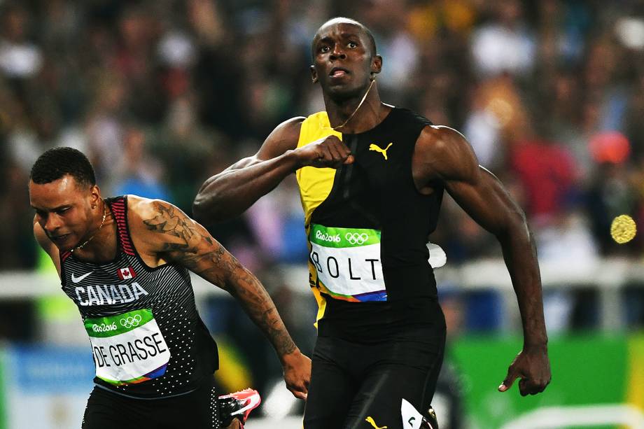 Usain Bolt conquista o tri olímpico nos 100m rasos