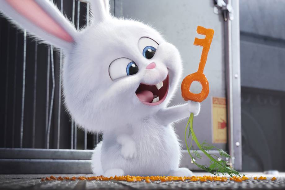 A coelhinha "Snowball", do filme Pets