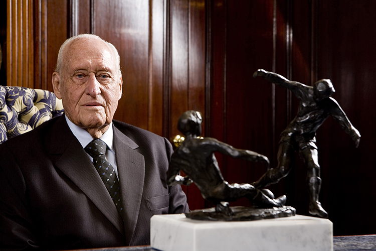 João Havelange, ex-presidente da Fifa - 29/10/2009