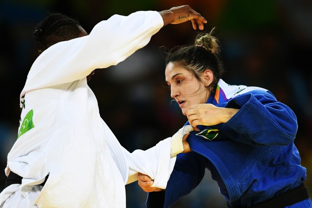 Mayra Aguiar perde semi-finais de judô, na categoria até 78kg, contra a francesa Audrey Tcheoméo - 11/08/2016