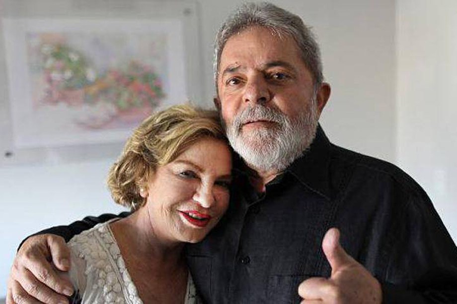 A ex-primeira dama Marisa Letícia e o ex-presidente da República Luiz Inácio Lula da Silva