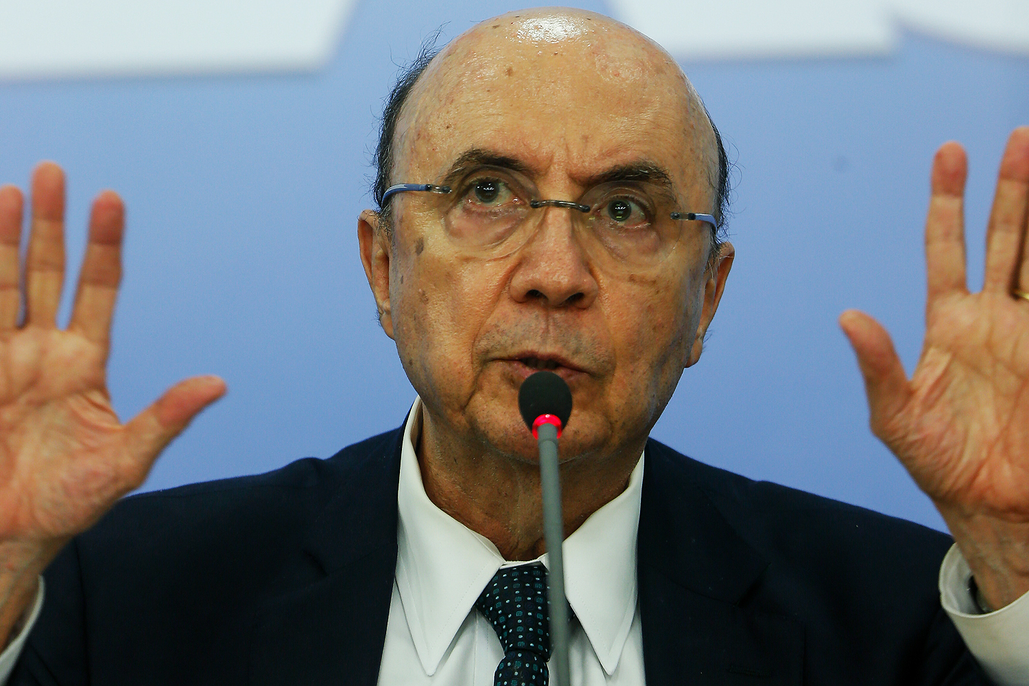 O ministro Henrique Meirelles (Fazenda)
