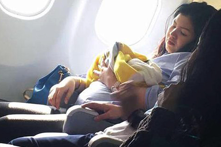 Bebê Haven nasce dentro de avião, durante voo entre Dubai e Filipinas