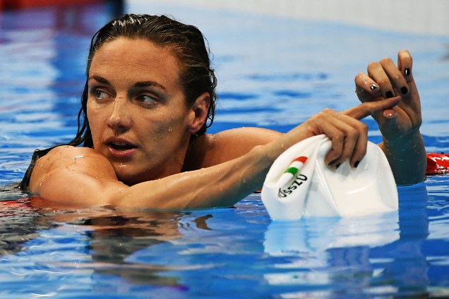 Katinka Hosszu vence prata na natação