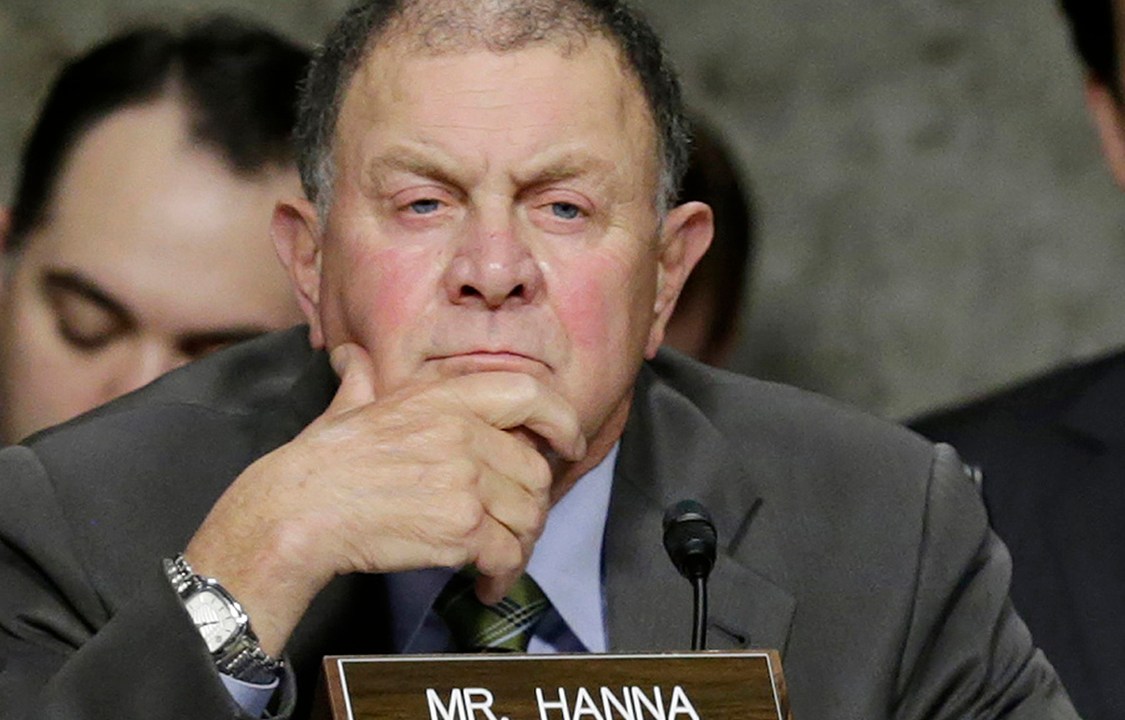 Deputado americano Richard Hanna no Comitê de Economia em Washington (2013)