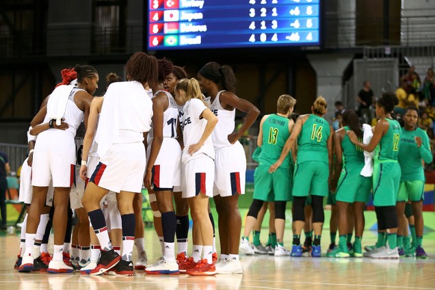 Seleção brasileira de basquete feminino é eliminada dos Jogos Olímpicos pelo time da França - 11/08/2016