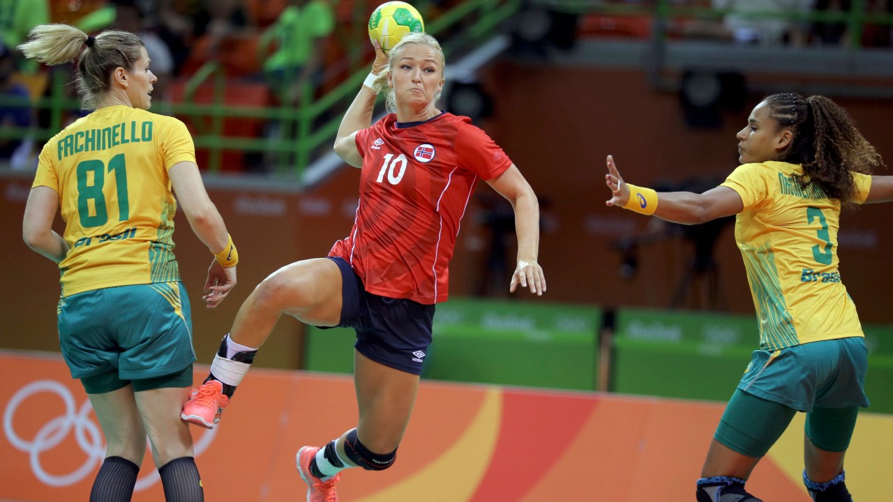 Brasil e Noruega disputam medalha nos Jogos Olímpicos Rio 2016 pela modalidade de Handebol feminino