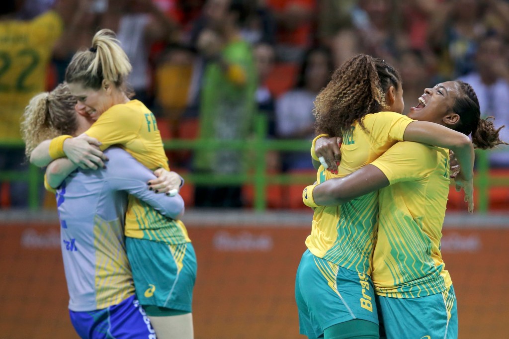 Seleção brasileira de handebol vence a Noruega na fase de grupos dos Jogos Olímpicos Rio 2016