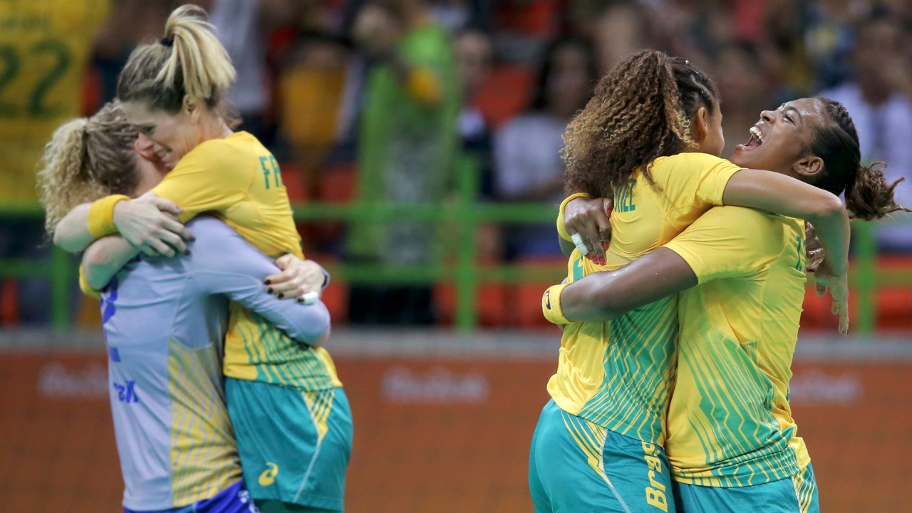 Seleção brasileira de handebol vence a Noruega na fase de grupos dos Jogos Olímpicos Rio 2016