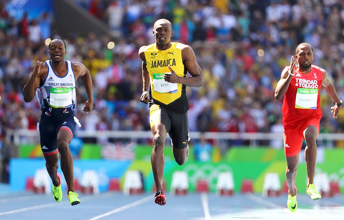 Usain Bolt busca o ouro hoje nos 100 metros rasos