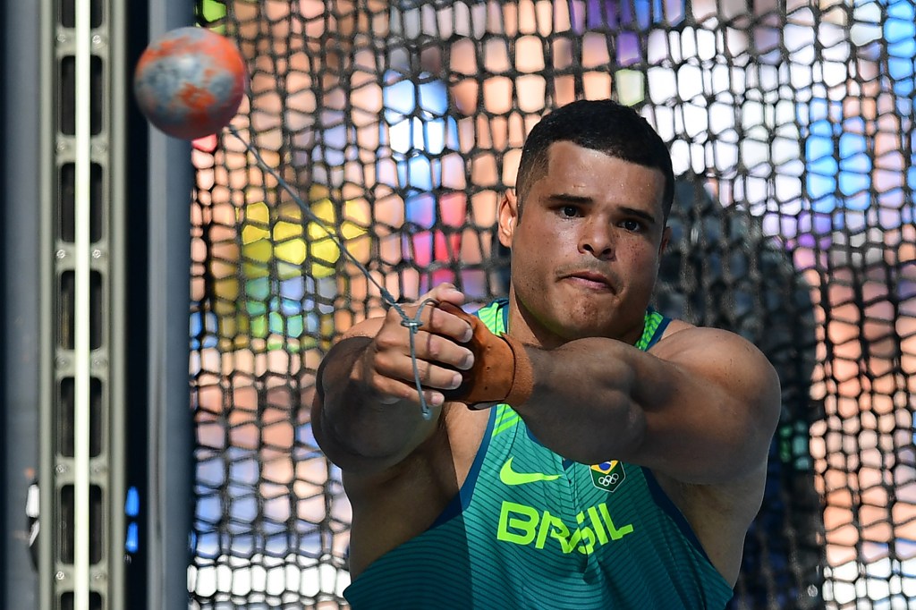 Wagner Domingos se classifica na prova de lançamento de martelo na Rio-2016